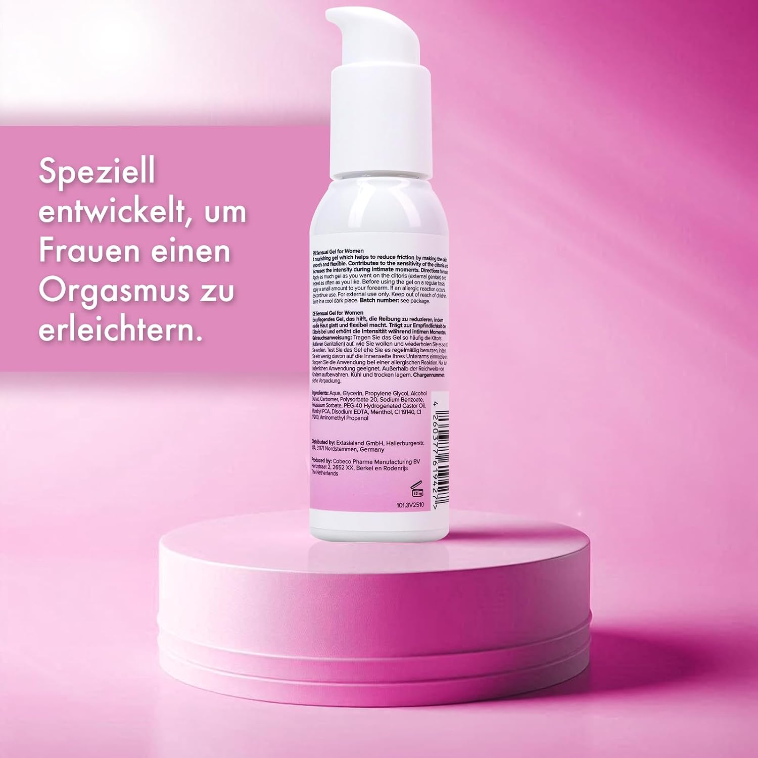 Intimate Gel Sensitizing 100 ml – Stimulating Lubricant Especially for Women Aged Menopause by Experts – Bild 3