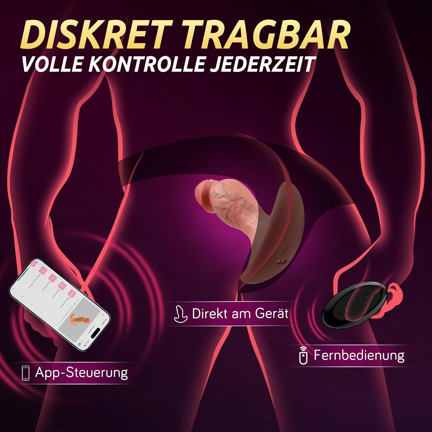 Vibrators for Prostate Stimulation Men 5 Rotations 10 Vibrations – Bild 5