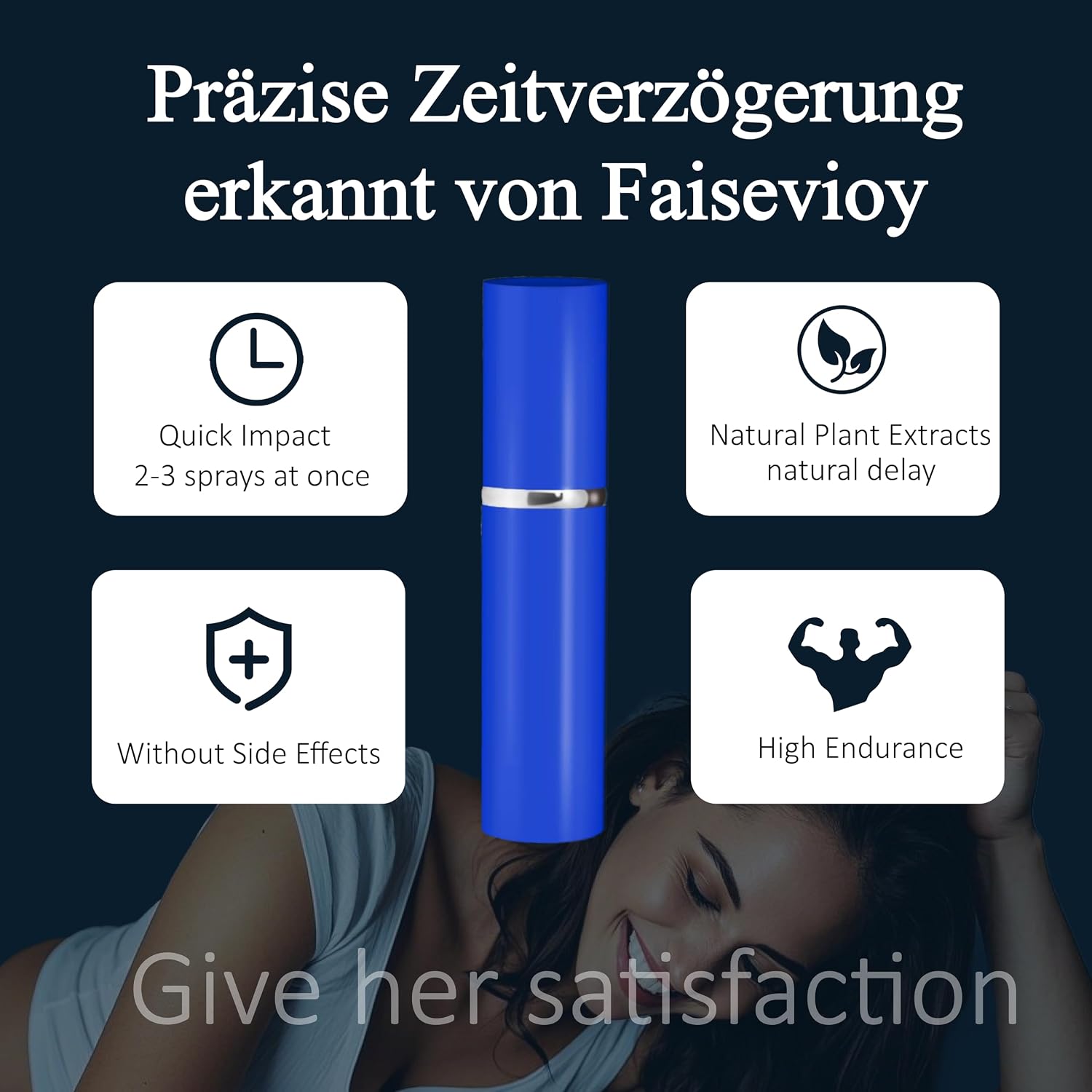 Delay Spray for Men, Makes You Stay Longer in Bed & Erection Aid for Men Instant Effect Delay Spray for Men, Instant Effect, 5 ml/0.17 fl oz – Bild 5