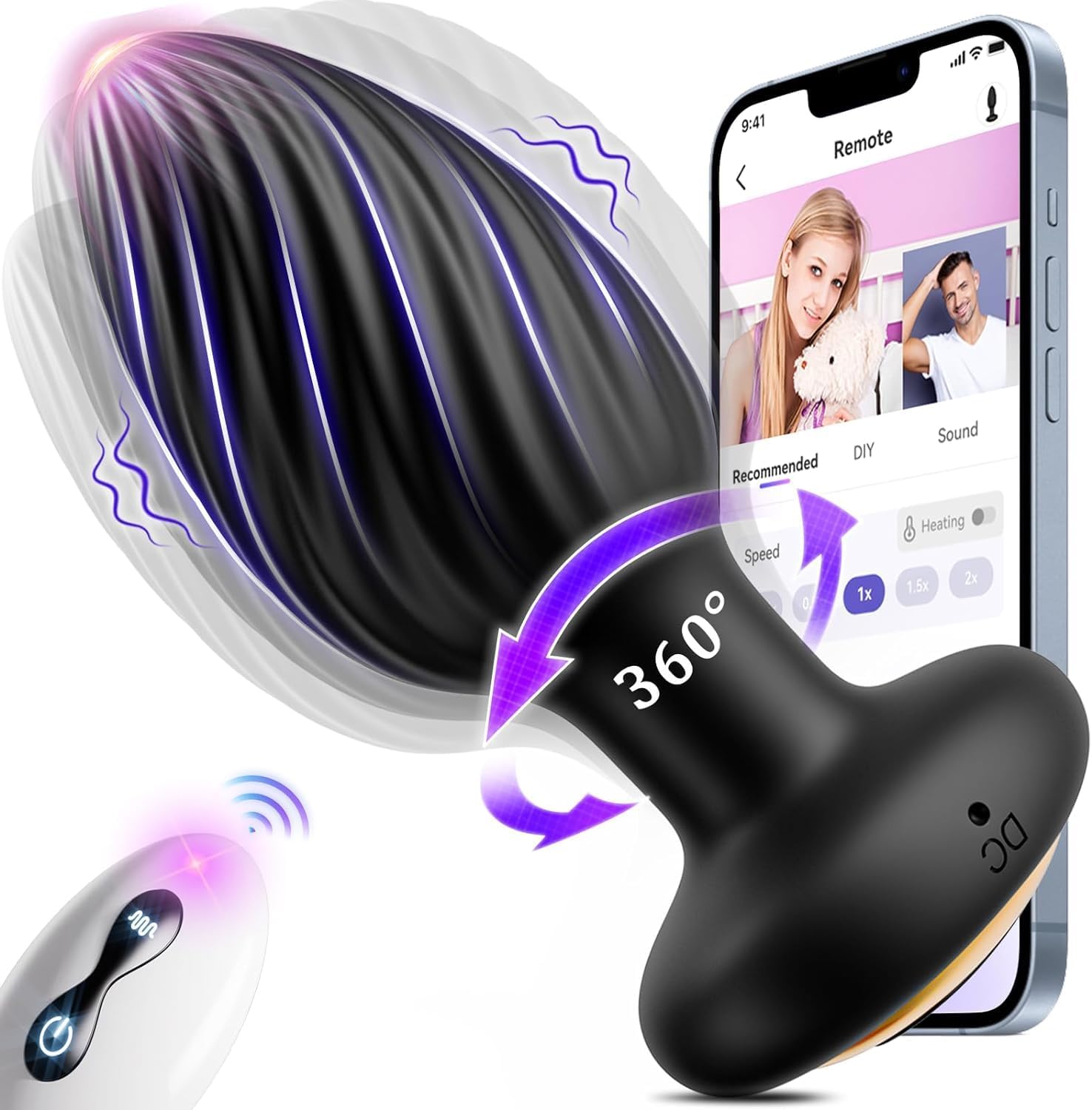 AI-Sync Plug# for Women, Sex Toy Set for Woman, Vibrators for