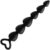 Necklace Silicone Black Beads 17.5 cm Dildo Chain Love Toy Sex Toy Black