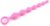 Silicone Balls Butt Plug with 7 Balls, Plug Chain with Beads, Butt Plug Plugs Masturbator Toys, Dildo Beads Sex Toy Men Women Extra Long Hook (Rose Red)