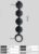 Silicone Balls Chain with 4 Balls Plugs Beads Sex Toy Hook Anus Masturbator for Masturbating Stimulation Dilators Sex Toy for Men and Women ( Balls)