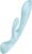 Satisfyer ‚Triple Oh‘, 24 cm, 3 Motoren, flexibel, beidseitig verwendbar, Farbe:blau