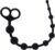 Beauty7 31 cm, Super Flexible Silicone Anal Balls, Anal Chain, Butt Plug, Balls made of Silicone, Anal Dildo, Anal Sex Toy, Anal Masturbator, Anal Plug, Anus Plug with Pull Ring, Colour: Black.