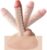 2 in 1 MäNnertorso Masturbator und Realistischer Penis Dildo, Anal Tunnel Masturbieren Lebensechter Butt Plug Analdildos Sex Spielzeug für Männer Frauen Paare Gay Solo Homosexuell Masturbation Seckoe