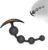 2023-Neu Analplug Buttplug Analkugeln Analkette,mit 4 Anal Beads,Anal Dildo Anal Plug,Anal Spreizer Anus Masturbator,Butt plug Anal Hook,SM Analspielzeuge Anal Toy,Sex Spielzeug Beide (M,4 Beads)