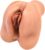 Masturbator Pocket Pussy Masturbators, Silicone Sex Toy (700 G), 2-in-1 Vaginal Masturbator, 16 cm Realistic Masturbator