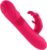 Vibrators for Her Clitoris and G-Spot, Sex Toy for Women with 7 Shock Function and 12 Vibration Modes, Rabbit Vibrator Dildo Vibrator Erotic Sex Toy for Women Couples (Red)