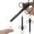 Pack of 2 Lube Tube Syringes Lubricant Applicator Reusable Lubricant Syringe Aid Tools for Men Women Anus and Vagina Cleaning Tools with Traction Ring and Finger Grip