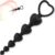 Anal Beads 6⌀1,2-3,2 cm Analplug# für männer Analspielzeuge Anal balls Analkugeln für Frau & Männer Silikon Analperlen 18cm Gesamtlänge Anal toys Ergonomischer Griff zum Halten Anal toy FOPS A44