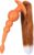 Anal Butt Plug mit Abnehmbarer Fuchsschwanz Extra Länger Foxtail Anal Kette Sexspielzeug Flüssiges Silikon Anal Plugs Analkugeln für Männer Frauen Paare Cosplay Anal Trainer Erotik BDSM (L)