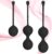 Liebeskugeln Beckenbodentraining 3er Set ,Loveballs mit Innen Rotierenden Kugeln,Beckenboden Training für Frauen mit Vibration zur intensiven Stimulation – Stärkung der Vaginalmuskulatur & Sextraining
