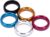 Mehrere Farben Metall Cockring Aluminium Rostfrei Penisring Mehrere Größen Ø 40 45 50 mm Verzögert Ejakulation Erotoy Bondage Penis Cock Hoden Ring Männer Sex Toys (Rot, 3 Größe: 40+45+50mm)