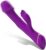 LYAMais Vibration for Women Clitoris G Spot Vibrators, 3-in-1 Dildo Vibrator with 9 Vibrations Clitoris Stimulator Dildo Vibrator Rabbit Vibrator for Women Erotic Sex Toy (Purple)