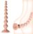 Dilos Men’s Dilo Tail for Women, 250 mm Balls Chain Plugs Dildos with 8 Beads & Dildo Suction Cup, Dildo Giant Dildo XXL Toys, Plug for Men Women Beginners (L)