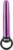 ORION Vibrator „Vibe Metallic“ Intense Mini Vibrator for Women with Return Ring for Anus and Vagina Stimulation in Metallic Design Purple