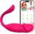 Jpscor Vibrator with App Sex Toy for Women, Vibration, Dildo G-Spot Vibrators with 2 x 9 Modes, Vibrator Sets for Women, Waterproof & Rechargeable Vibro Egg Sex Toy for Couples, Extreme