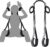 Bondageset BDSM Sex Fesseln Set mit Handschellen Fußfesseln Extrem Betten Bondage Sexspielzeug Verstellbar Oberschenkel Fessel Sex Toys für Paare Anfänger und Fachmann