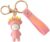 LZHLMCL Pendant Key Ring Soft Rubber Doll Car Key Ring Accessories Deer Key Ring Female Bag Pendant Small Gift, One colour