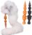 Jixaxe Super Long Fox Tail Plugs Monster Dildo Silicone Dildo with Spikes Dildo Foxtail Plug Balls Chain for Cosplay Sex Toy Men Women Couples (35 cm Tail)