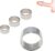Edelstahl Penisring Metall Eichelring Cockringe Cock Ring Penis Eichel Intimschmuck Klein Vorhaut Verzögerung Ejakulation Glans Ringe Glansring Erotik Sex Toys für Männer (26mm)