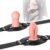 Jomyu BDSM Knebel Mund Bondage Extrem Silikon Vaginal Knebel Mundknebel Weiches Ball Gag Zungenfixierung Ballknebel Sklave Fetisch Extreme Flirten Mundsperre Rollenspiele SM Sexspielzeug für Paare (B)