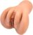 Masturbator Pocket Pussy Masturbators, Silicone Sex Toy (700 G), 2-in-1 Vaginal Masturbator, 18 cm Realistic Masturbator