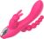 3-in-1 Rabbit Vibrator with 12 Vibration Modes, G-Spot Clitoris Stimulator Clitoris Stimulator Stimulation Dildo Sex Toy for Women Quiet Portable Waterproof Sex Toy (Pink)