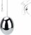 50 cm Extra Long Chain Metal Balls Chain Beads Plug Anus Dilator Prostate Massager Large Egg Butt Plug Vagina Masturbation Ball Dildo SM Sex Toy for Men Women (XL)