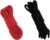 Bondage Seil,Bondageset Seil,2 x 5m SM Bondage Rope,Weiches Bdsm Seil,Bondage Fesseln Rosa schwarz,Bondage Sex hautverträglicher