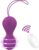 Qoosea Liebeskugeln Bullet Vibratoren Sex Vibrationseier mit 10 Einstellbaren Vibrationsmodi, Beckenbodentrainer Erotik Sexspielzeug Liebeskugeln Vibratoren Wasserfester USB für Frauen (Lila)