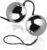 Stainless Steel Balls Chain with 2 Balls Anus Dilator Metal Beads SM Plug for Women G-Spot Masturbator Men Couples Fetish Shower Sex Toys (2-Piece Set)