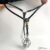 Invisible Male Chastity Belt Cage Stainless Steel Sexy Underwear Adjustable Device Hollow Bondage with Hole BDSM (Black, 90-110 cm)
