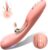 Dildo Vibrator Frauen Sex Toys – Vibration für Frauen Sex Spielzeug für die Frau mit 9+9 Vibrations Sex Spielzeug für die Paare Vibrators Sexspielzeug für Frauen Vibratoren Leise und Stark Klitoris