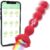Meeteel Vibrator Analvibratoren für Frauen, Silikon G Punkt Vibratoren Sex Spielzeug für die Frau mit 9 Vibrationmodi Fernbedienung App Erotik Sexspielzeug Prostate Stimulation Massager für Parre