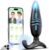 Analvibratoren für Mann Sex Spielzeug für Paare – Prostata Stimulation Männer Analplug# für Männer Frauen mit 9 Rotation & Vibration, APP Fernbedienung Vibrator Dildo Buttplug Erotisches Sexspielzeug