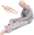 HUOYALU Multifunktionales Krankenpflegetraining, medizinisches Modell, Modell des menschlichen Körpers, Wiederbelebung, Operation, Unterricht, Simulation, Gummipuppe für Männer und Frauen