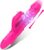 Klassische Vibratoren für Frauen Vibrator Dildo Stoßfunktion Sex Spielzeug für die Frau Extrem 3 Stoß 10 Vibrationen Rabbit Vibratorstarb Frauen Klitoris Massagestab für Frauen Sex Toyset Damen