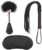 SM Leder Peitsche,Federkitzler Paddel und Augenmaske,Sex Spielzeug für Paare BDSM Bondage Set Augenbinde Flogger Fetisch Fesseln Sexspielzeug Extrem 3 Stück