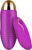 FOPS M17-16 Vibrator with Remote Control for Women, 20 Vibration Modes, Mini Vibrator, 8 x 3 cm, Purple, Quiet Eggs, Remote Controlled Clitoride Stimulator