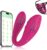 LYAMais Vibrator für Frauen mit APP und Bluetooth für sie Klitoris G-Punkt, Tragbarer Anal Dildo, mit 9 Vibrationsmodi,Weiblicher Klitorisvibrator Sexspielzeug für Paare Erotik Sex Toys