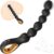 Balls Vibrator with 6 Beads, 25 cm Silicone, Prostate Stimulation Men, 10 Vibration Modes, Progressive Size, Plugs Suitable for Beginners and Couples