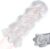 AMZII Manual Masturbator Cup Masturbating for Men, Masturbators Pocket Pussy Sex Toy for Men Solo, Pocket Pussy with 3D Vagina Love Tunnel Sleeve Training Device (Transparent)