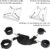Bondage Set Bondage Restraints Sex with Handcuffs Ankle Restraints Sex Toys for Bed BDSM Set Bed Set Restraints SM Sex Toy for Beginners and Couples Extreme Bondage Set