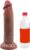 AMZII Giant Dildo Large Dildos – 24.5 x 5.4 cm Big Dildo Liquid Silicone with Strong Suction Cup, Plug Dildos Dildo Butt Plug, Dilo Tail Plug Sex Toy for Women Men Couples (XL)