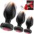 4-Piece Plug Set Vibrators Plug for Women Men