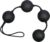 You2Toys Velvet Black Balls 4er Kugeln – softe Liebeskugeln für sie, Loveballs für effektives Training der Vaginalmuskulatur und des Beckenbodens, Lustkugeln mit Rückholschlaufe, schwarz | 1er Pack