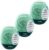 Satisfyer Masturbator Egg Sex Toy for Men Flexible Shaped Structure for Ultimate Pleasure Realistic Feel Hydroactive TPE No Lubricant Required Pocket Pussy Riffle Pack of 3