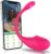 ZWFUN Remote Control App Vibrator Female Bluetooth Vibrating G Spot Vibrator with 10 Vibration Modes, Nipple Clitoris Stimulator Remote Panties Clit Sex Toy for Women (Red)